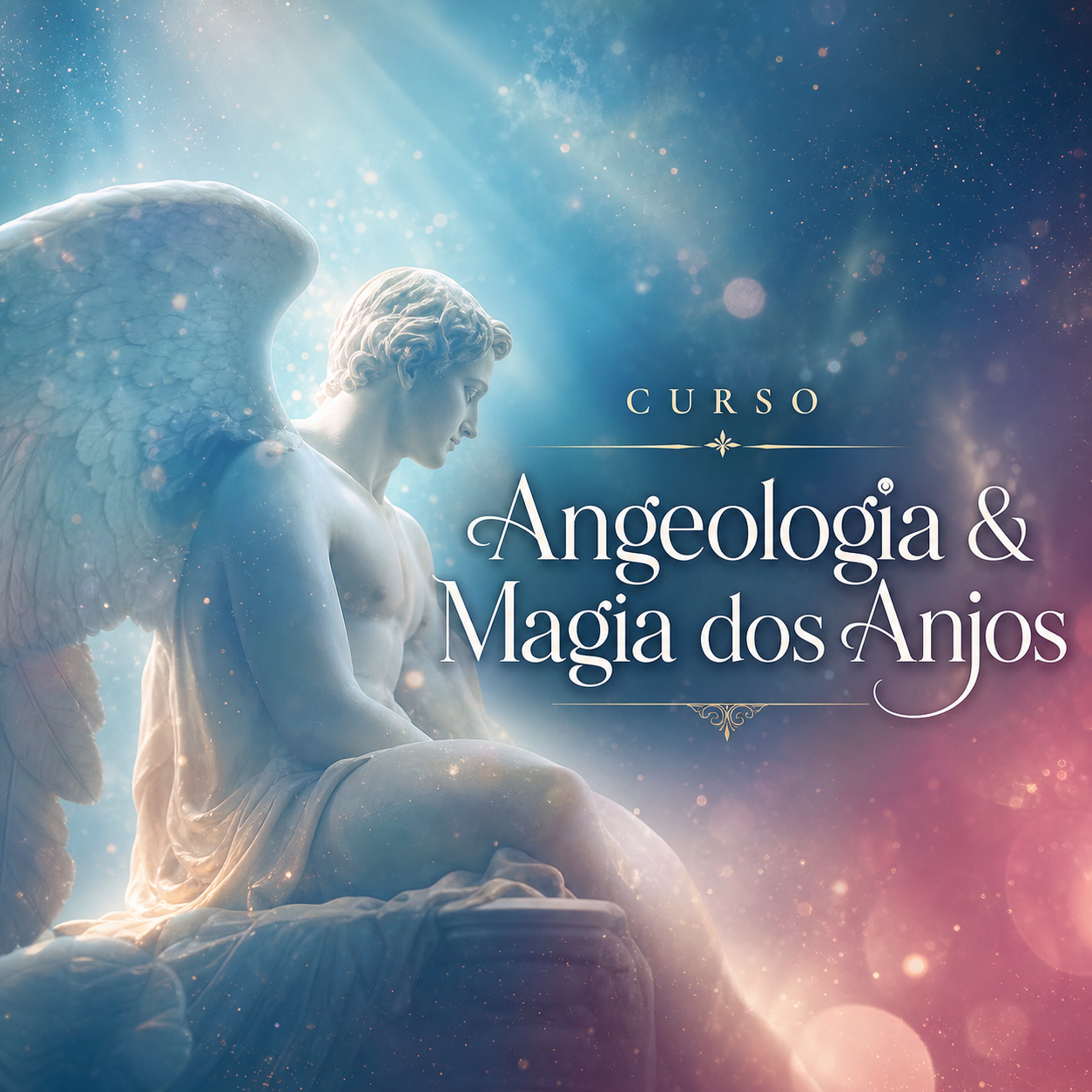 Capa do Curso ANGELOLOGIA E MAGIA DOS ANJOS