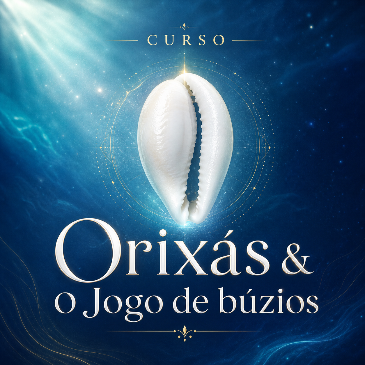 Capa do Curso JOGO DE BÚZIOS E MITOLOGIA AFRICANA